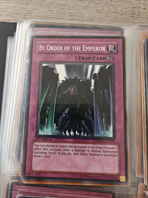 Yu-Gi-Oh card By Order Of The Emperor like new