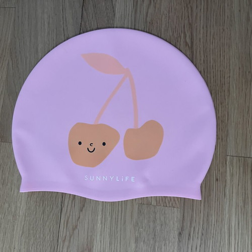 Swimming cap like new, child size for 4-5 years old
