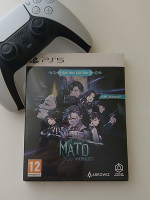 Mato Anomalies PS5 Day One Edition ολοκαίνουριο, σφραγισμένο με artbook