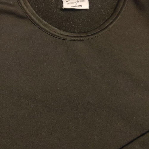 Ysabel Mora men's thermal shirt used, size S, black