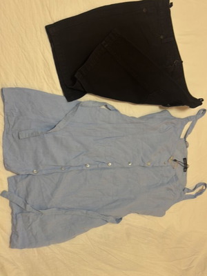 Skirt and dress set like new, size medium