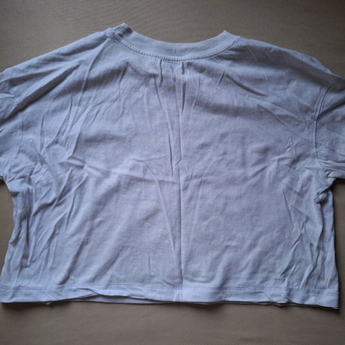 Crop shirt Bershka teen white like new size M