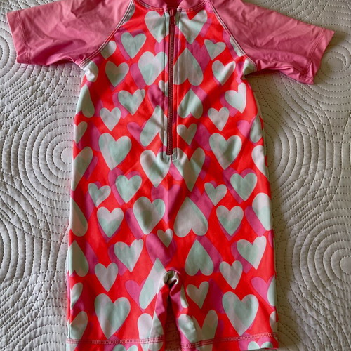 Calzedonia girls' swimwear with SPF like new, size 98 cm, age 3