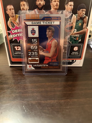 2025-26 Panini Contenders EuroLeague Game Ticket #46 Andrei Kirilenko new