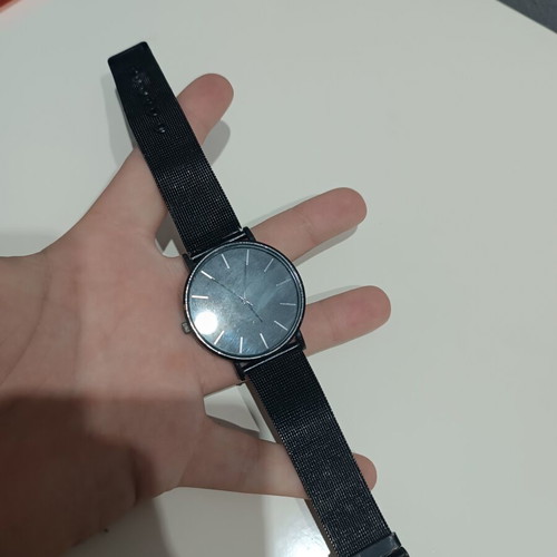 Men's wristwatch black like new