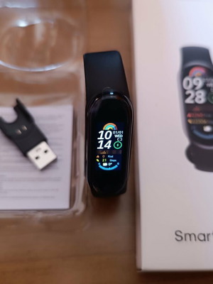 Smartband M9 Smart Band 9 καινούργιο, μαύρο
