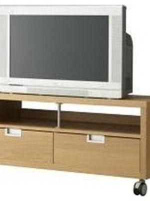 IKEA BESTÅ JÄGRA TV stand, beech, assembled