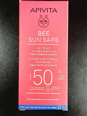 Apivita Bee Sun Safe αντηλιακό προσώπου SPF 50 καινούριο