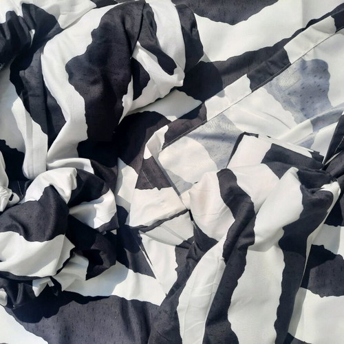 Cotton satin bed sheet set 220×240 with elastic new