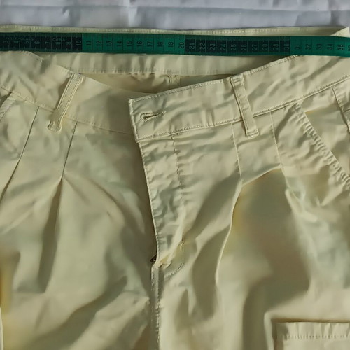 Cotton pants small, yellow