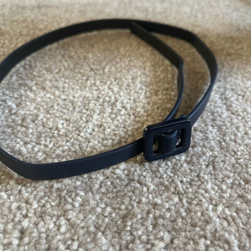 Children's belt used, adjustable size, black