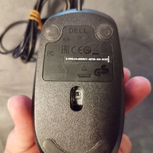 Dell MS111-L USB Wired Mouse 1000dpi Like New