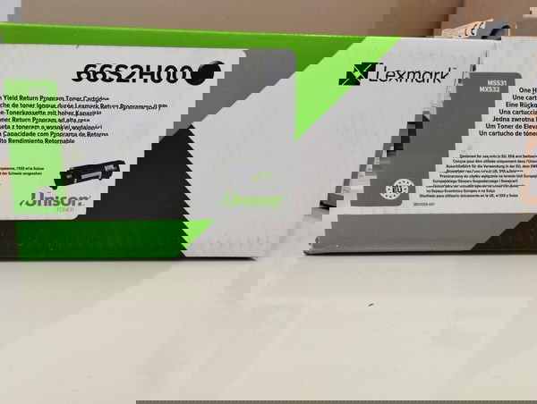 Lexmark Γνήσιο Toner Μαύρο High Yield  για 28.400 Σελίδων (66S2H00).