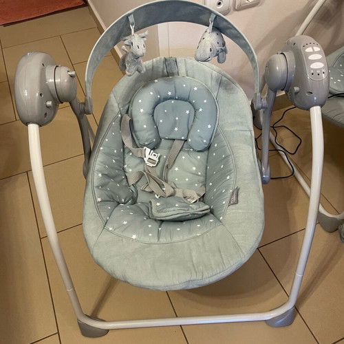Lorelli Portofino Electric Swing for Babies used with Music and Toys