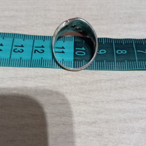 Silver 925 ring with zirconia new, unworn