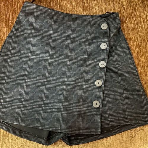 Skort gray like new, size S