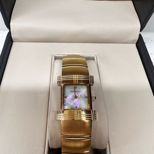 Burberry Vintage ladies watch like new with mother of pearl and diamonds