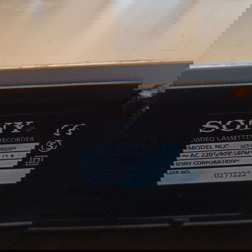 Sony SLV-SE620E VHS Video Player μεταχειρισμένος με λίγες γρατζουνιές