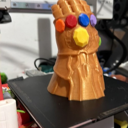 Infinity Gauntlet 3d printed new, perfect gift for Marvel fans