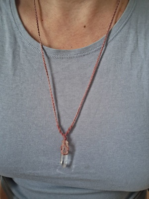 Handmade κοσμημα με προσαρμοζόμενο κορδόνι σαν καινούργιο