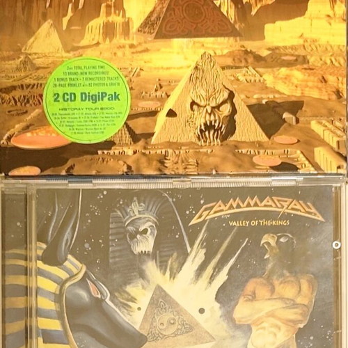 Gamma Ray CD pack Blast From The Past & Valley Of The Kings like new, metal