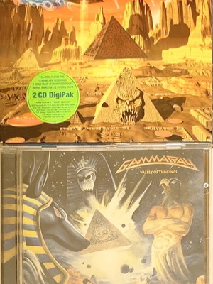 Gamma Ray CD pack Blast From The Past & Valley Of The Kings like new, metal
