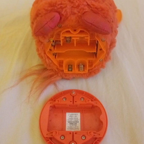 Furby 2012 collectible used, orange, working with speech and eye movement