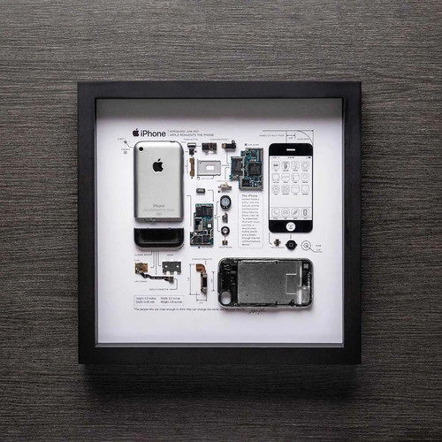 iPhone 1st generation framed new collectible piece