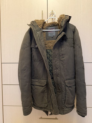 Edward Jeans green jacket XL like new, slim fit
