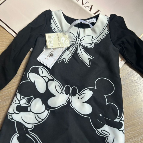 Monnalisa Minnie Mickey dress, size 7y, with tags