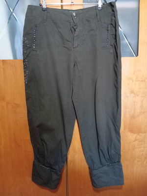 BSB Vintage Khaki Capri Pants Y2K Style Large, like new