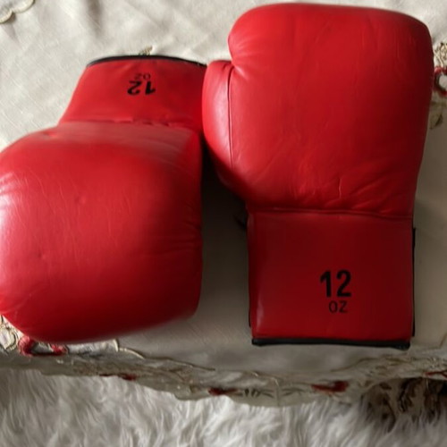 Boxing gloves used in excellent condition