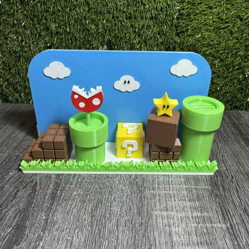 Βάση για το Nintendo Switch 2 Dock με σχέδιο Super Mario 3D printed κατόπιν παραγγελίας
