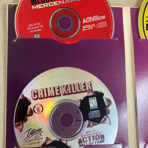 PC Interplays Action Hall of Fame 1997 used