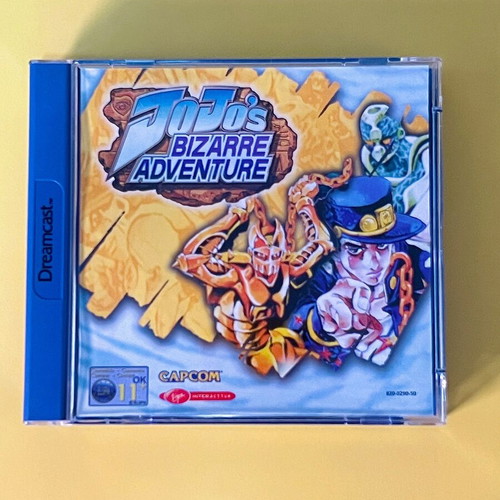 JoJo’s Bizarre Adventure Sega Dreamcast new, fighting game