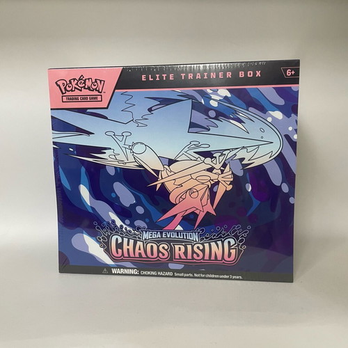 Pokemon TCG Mega Evolution Chaos Rising Elite Trainer Box new