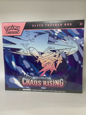 Pokemon TCG Mega Evolution Chaos Rising Elite Trainer Box new