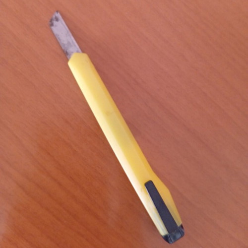 Thin paper cutter used
