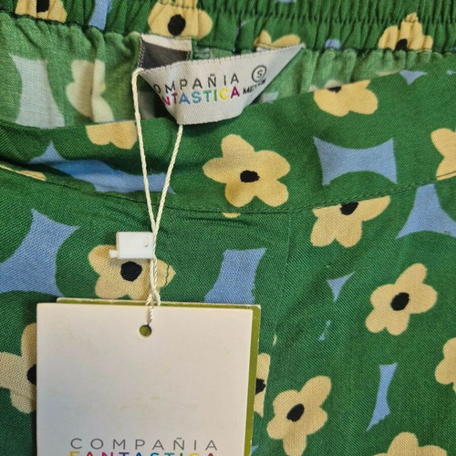Compania Fantastica printed pants size S new, colorful