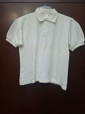 Bambi polo-style short sleeve shirt for kids, off-white