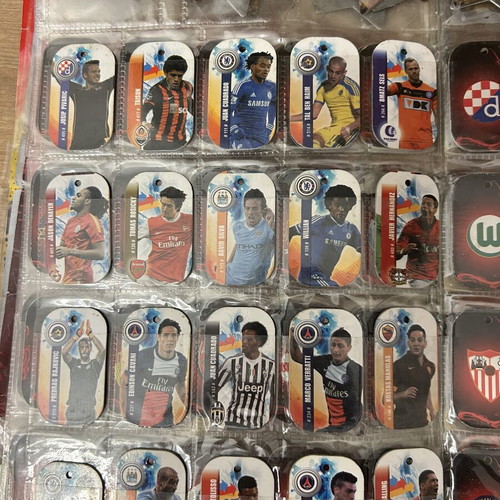 Football Tazos new