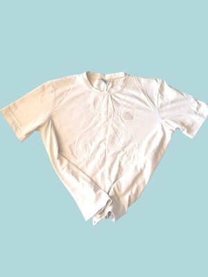 Zara XL t-shirt used, 100% cotton, white