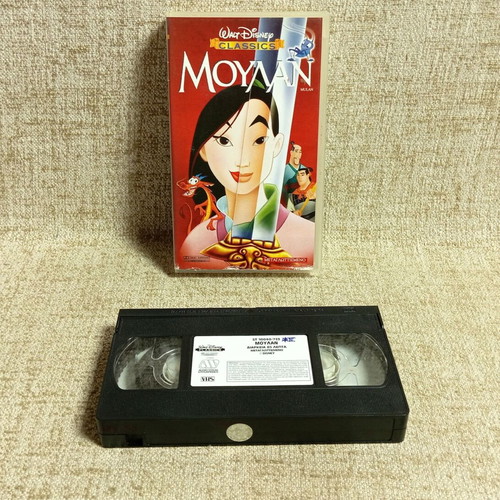 Walt Disney Classics Mulan VHS, dubbed