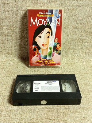 Walt Disney Classics Mulan VHS, dubbed