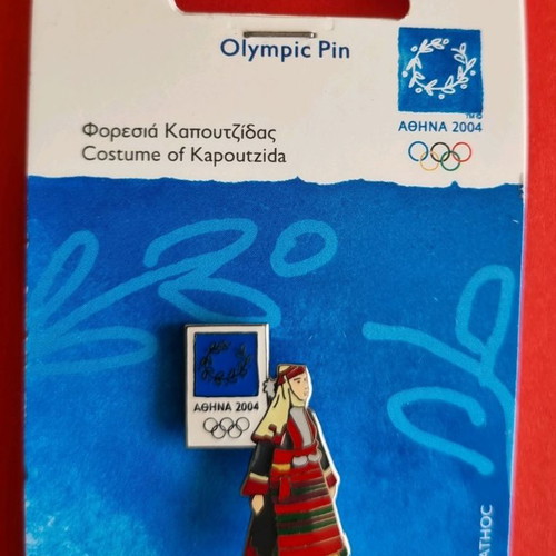 Authentic Athens 2004 Olympic Pins set of 6
