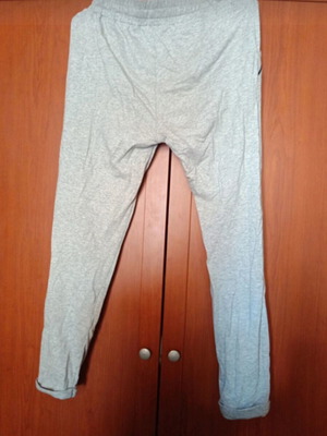 Women's tracksuit like new, size M, black and gray