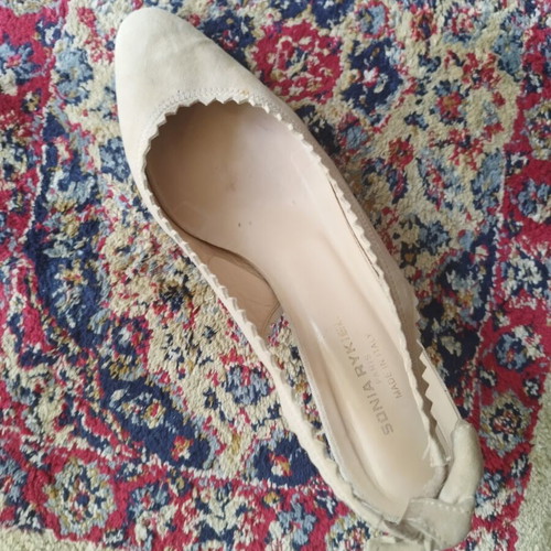 Sonia Rykiel Pumps size 40, like new, beige leather
