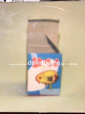 David Byrne Back In The Box 12" vinyl used, rock