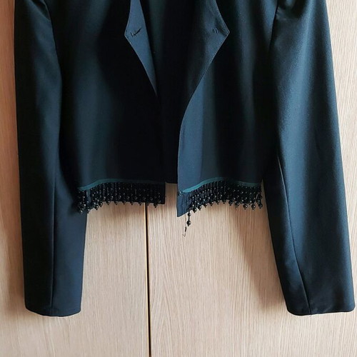 Dress and short jacket set like new, black, size Medium