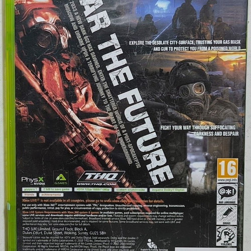 Metro 2033 Xbox360 used, English version
